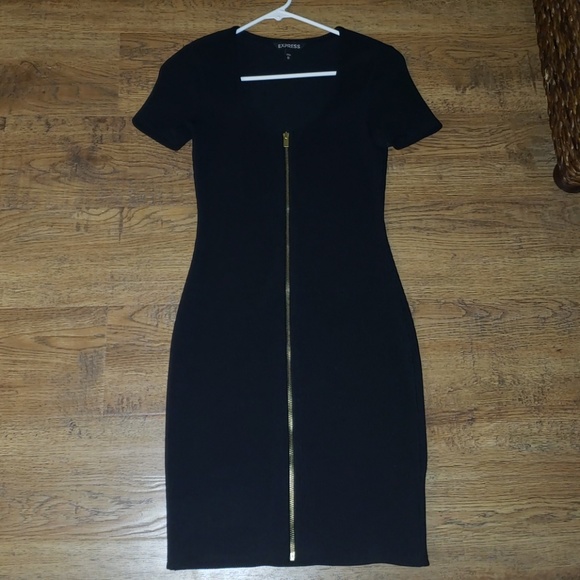 Express Dresses & Skirts - Express Black fitted dress